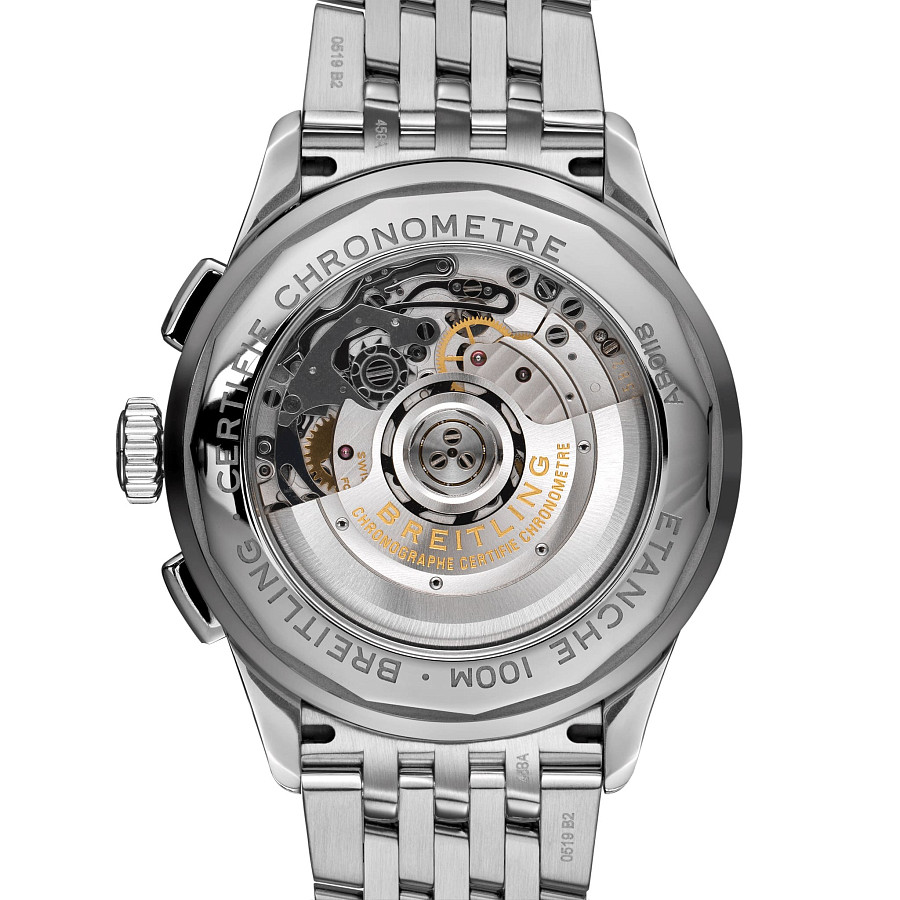 Часы Breitling Premier B01 Chronograph 42 AB0118371B1A1 — нержавеющая сталь, мужские