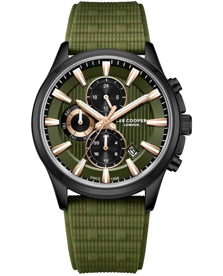 Часы Lee Cooper LC08183.675 — мужские, зеленый