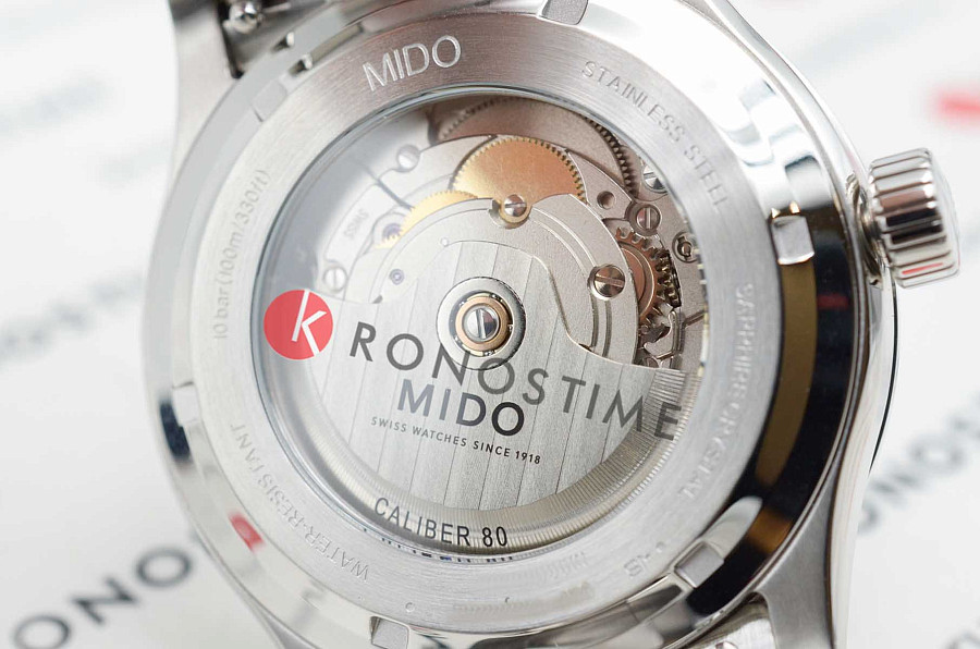 Часы Mido Multifort M M038.430.11.031.00 — мужские, нержавеющая сталь