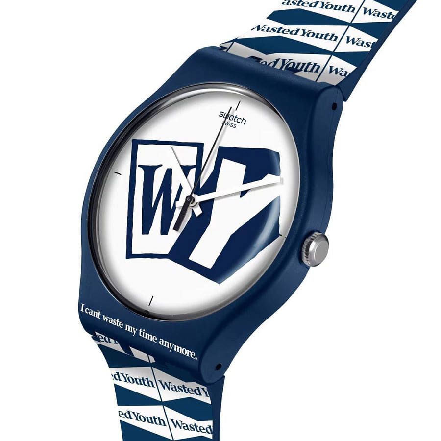 Часы Swatch New Gent Biosourced SO29Z141 — кварцевые, пластик