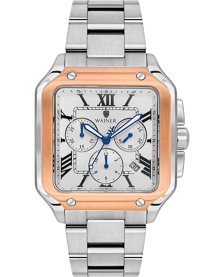 Часы Wainer Vintage WA.18090-F — мужские, белый