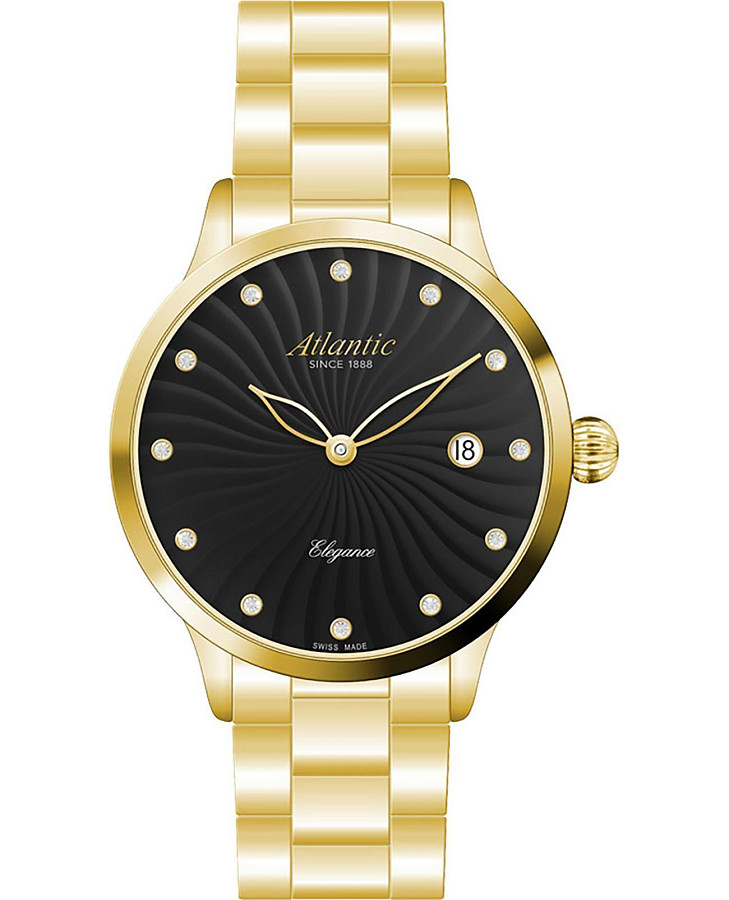Часы Atlantic Elegance 29142.45.67MB — женские, черный