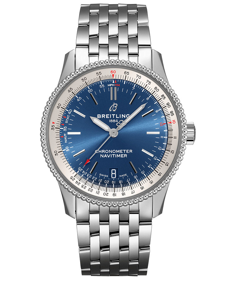 Часы Breitling Navitimer Automatic 38 A17325211C1A1 — мужские, синий