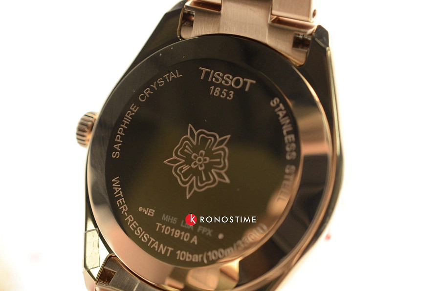 Часы Tissot PR 100 Sport Chic T101.910.33.116.00 — белый, металл сталь