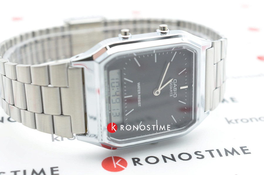 Часы Casio Vintage AQ-230A-1DER — кварцевые, пластик