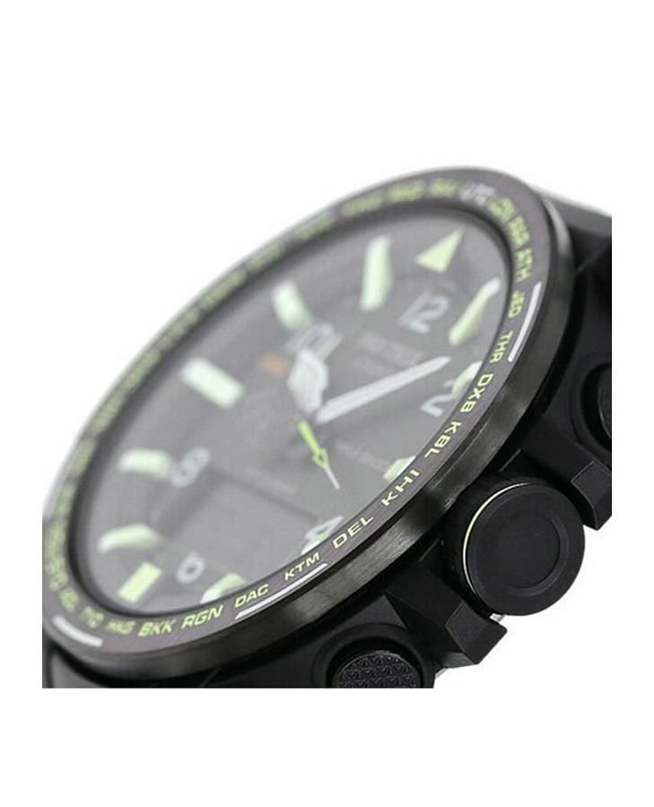 Часы Casio ProTrek PRG-650YL-3DR — кожаный, мужские