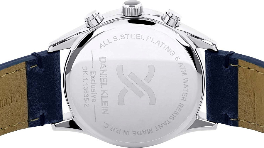 Часы Daniel Klein ACP DK.1.13635-2 — кожаный, мужские