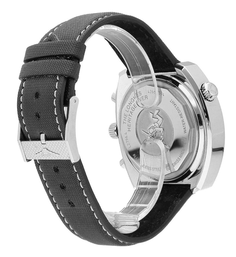 Часы Longines Heritage Diver L2.796.4.52.0 — нейлон, мужские