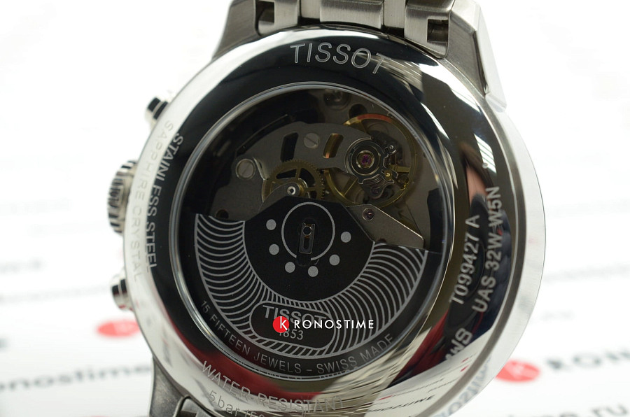 Часы Tissot Chemin des Tourelles Chronograph T099.427.11.038.00 — механические, Швейцария, мужские
