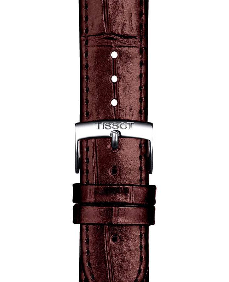 Часы Tissot Carson Premium Powermatic 80 T122.407.16.031.00 — механические, металл сталь