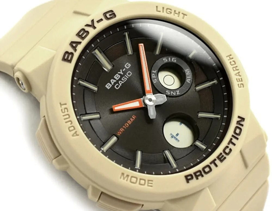 Часы Casio Baby-G BGA-255-5A — женские, пластик