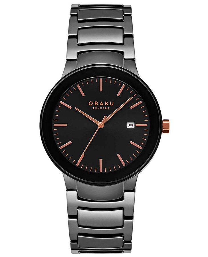 Часы Obaku Pil Lille V280LDBBCB — женские, черный