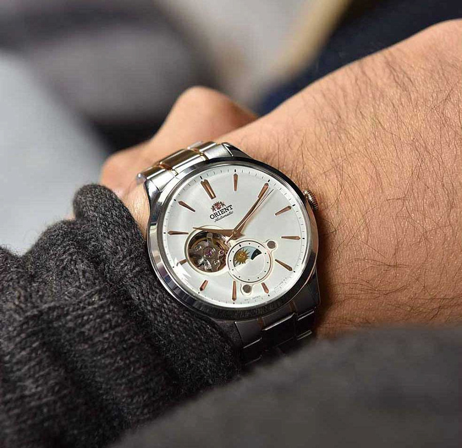Часы Orient Sun & Moon RA-AS0101S (RN-AS0101S) — артикул RA-AS0101S, мужские