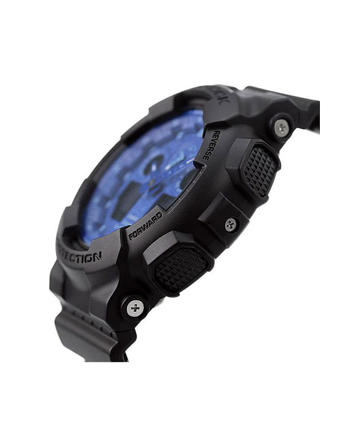 Часы Casio G-Shock GA-100BP-1A — пластик, мужские