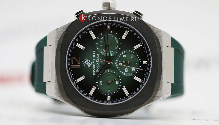 Часы Beverly Hills Polo Club BP3539X.375 — каучук, мужские