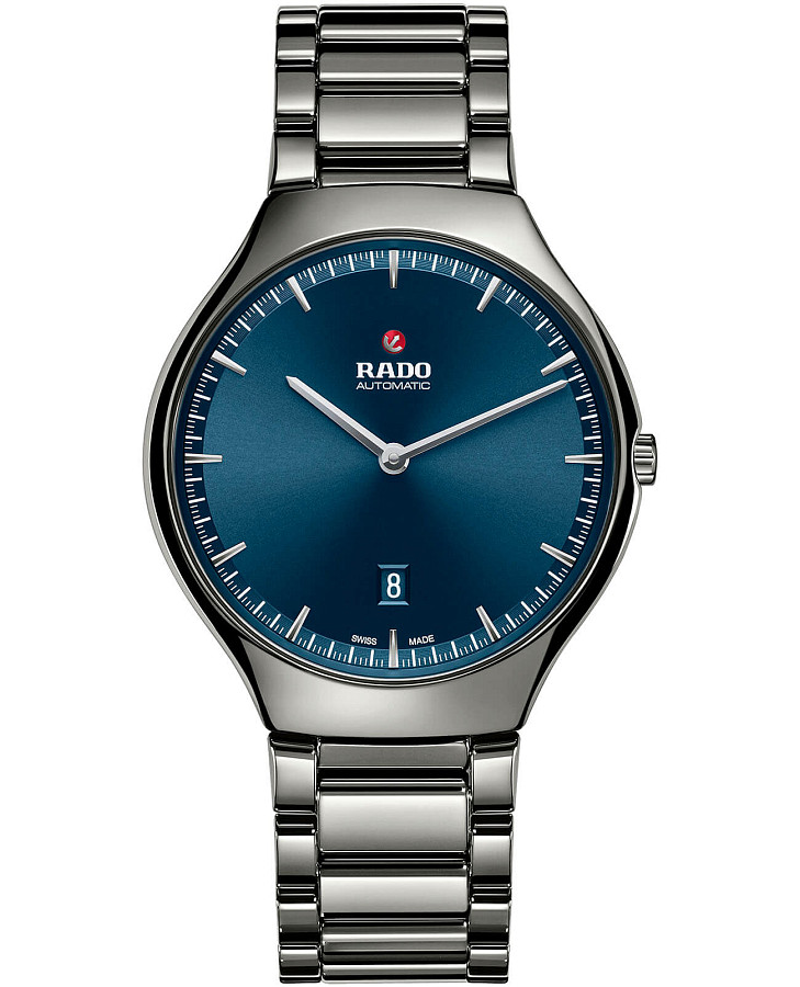 Часы Rado True Thinline Automatic R27088202 — мужские, синий