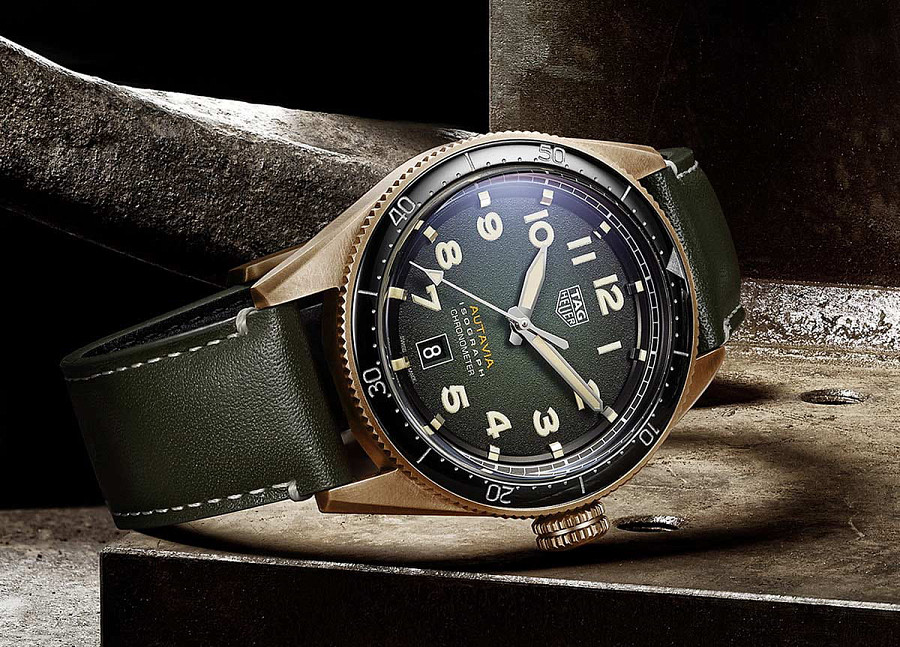 Часы TAG Heuer Autavia WBE5190.FC8268 — механические, Швейцария, мужские