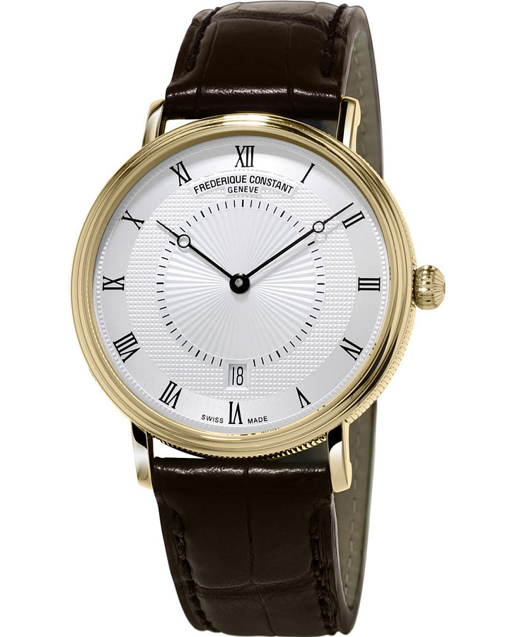 Часы Frederique Constant SlimLine Automatic FC-306MC4S35 — мужские, белый