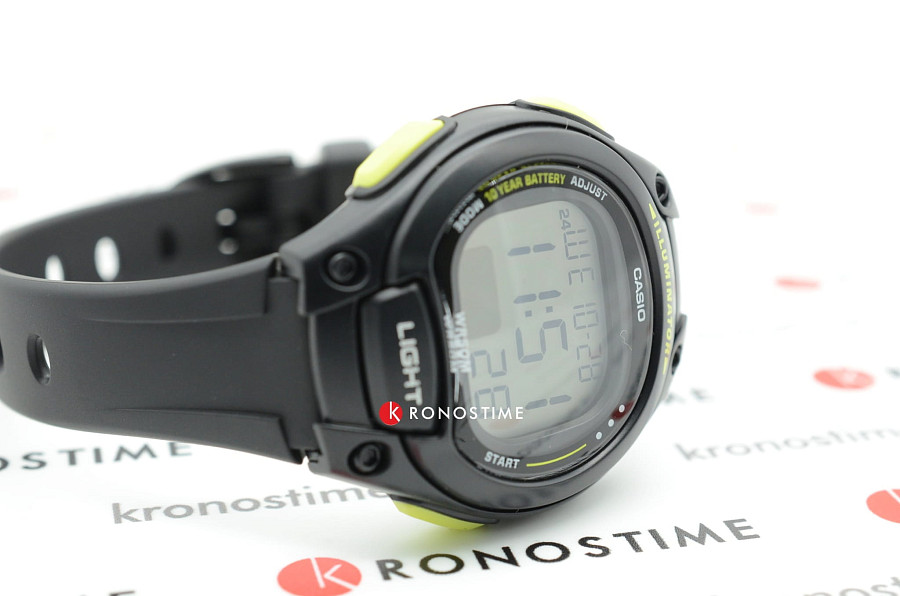 Часы Casio Collection Digital LW-203-1BVDF (LW-203-1B) — кварцевые, Япония, женские