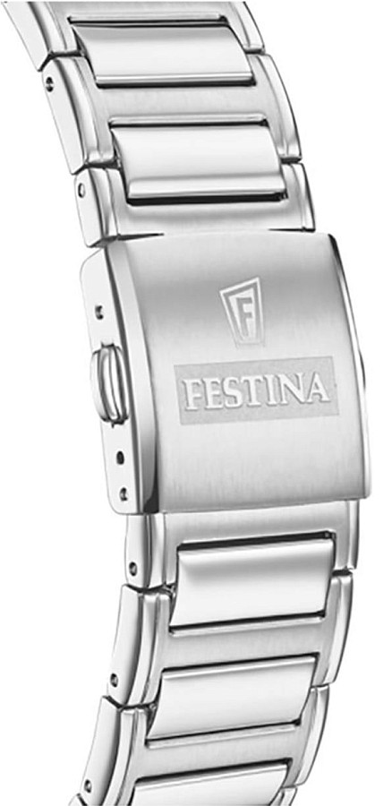 Часы Festina Timeless Chrono F20635/1 — мужские, нержавеющая сталь 316l