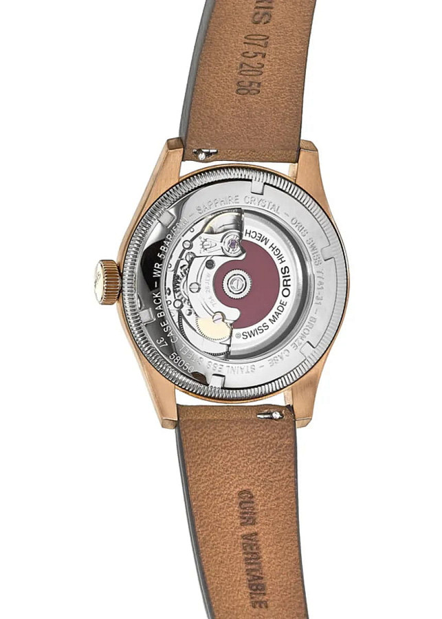 Часы Oris Big Crown Pointer Date Calibre 01 754 7749 3167-07 5 17 69GBR — кожаный, мужские