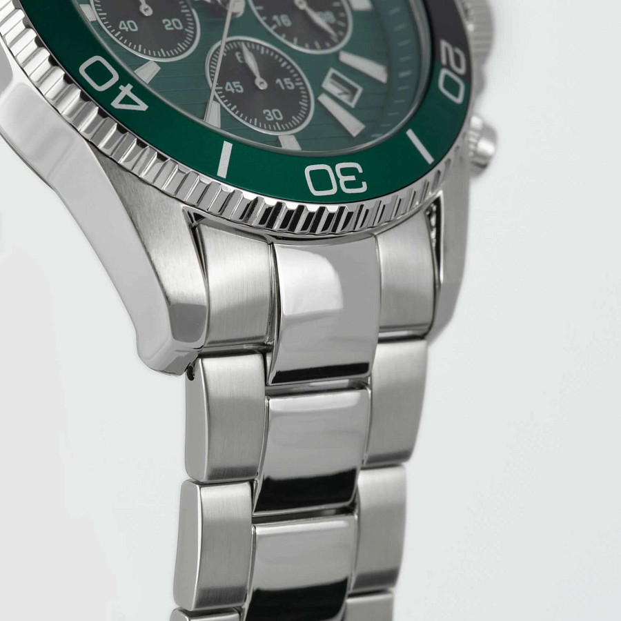 Часы Jacques Lemans Liverpool Diver 1-2206i — мужские, нержавеющая сталь