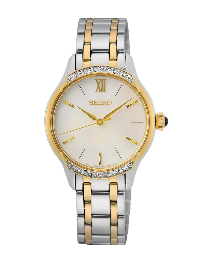 Часы Seiko Weitere Modelle Quarz SRZ544P1 — женские, белый