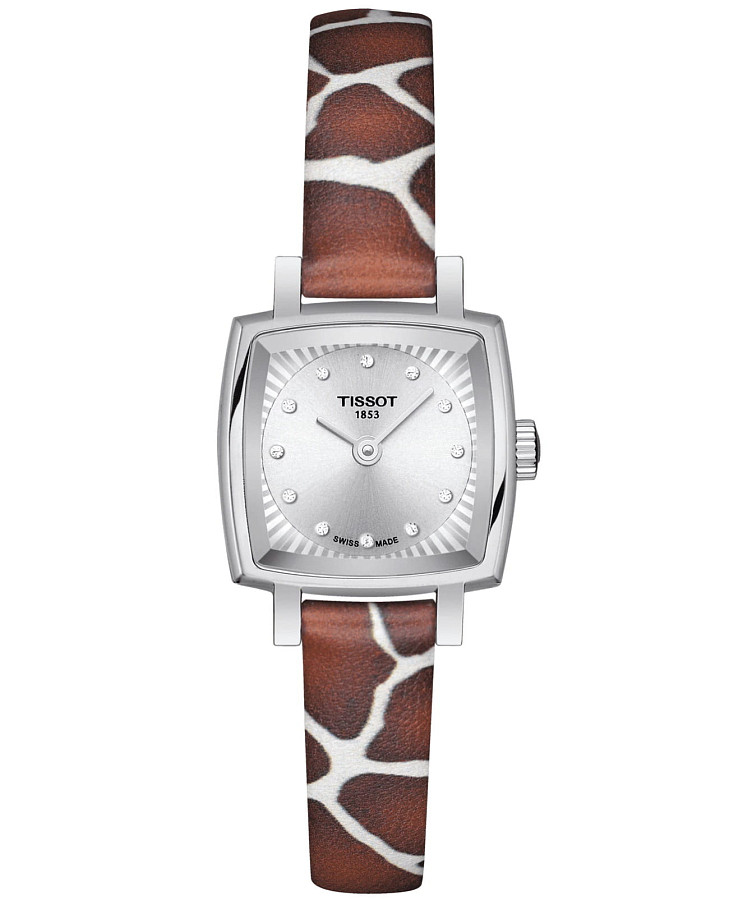 Часы Tissot Lovely Square T058.109.17.036.00 — женские, серебристый