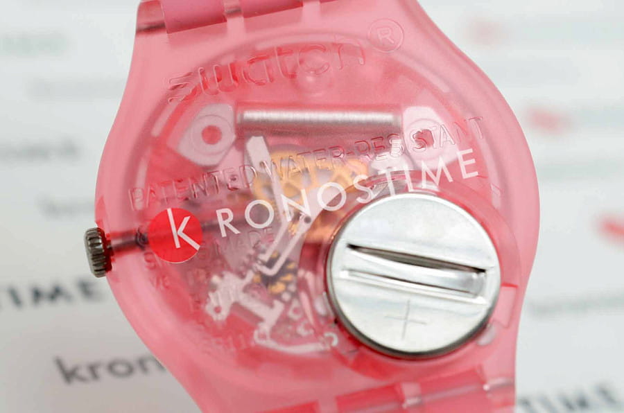 Часы Swatch Wavelengths Of Coral SO28P114 — женские, силикон