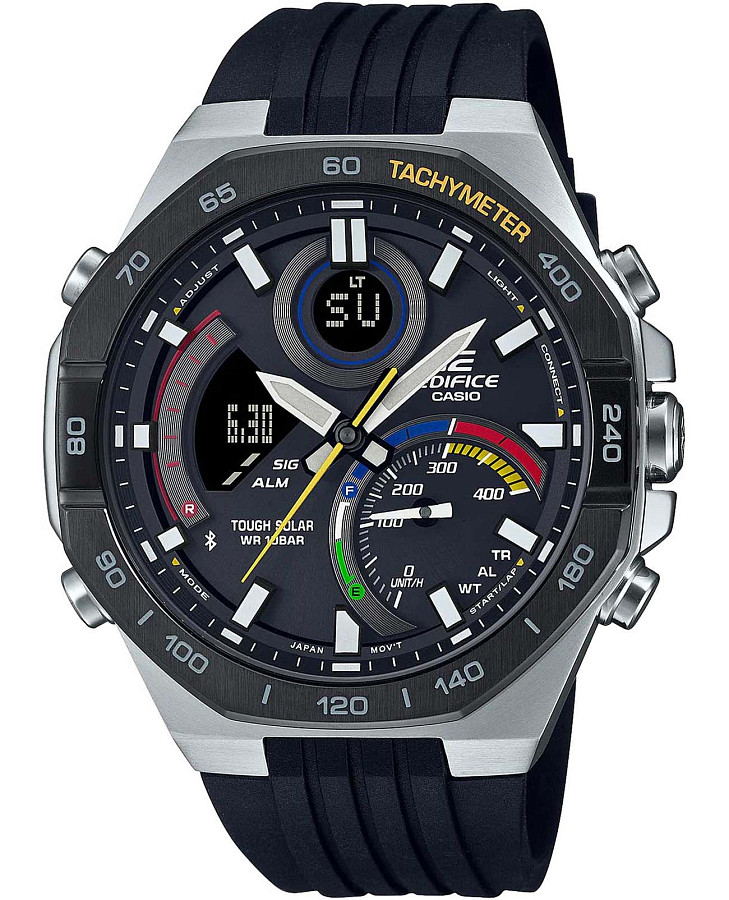 Часы Casio Edifice ECB-950MP-1AEF — мужские, черный