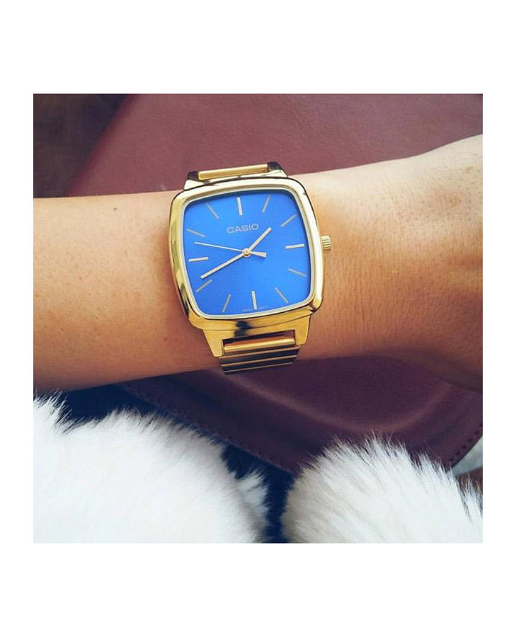 Часы Casio Collection LTP-E117G-2AEF — кварцевые, металл сталь
