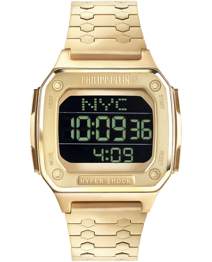 Часы Philipp Plein Hyper Shock PWHAA0621 — мужские, черный