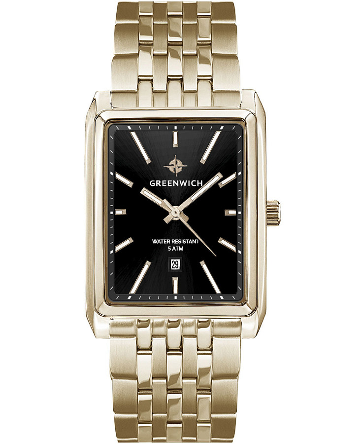 Часы Greenwich Galeon GW 571.40.11 — мужские, черный
