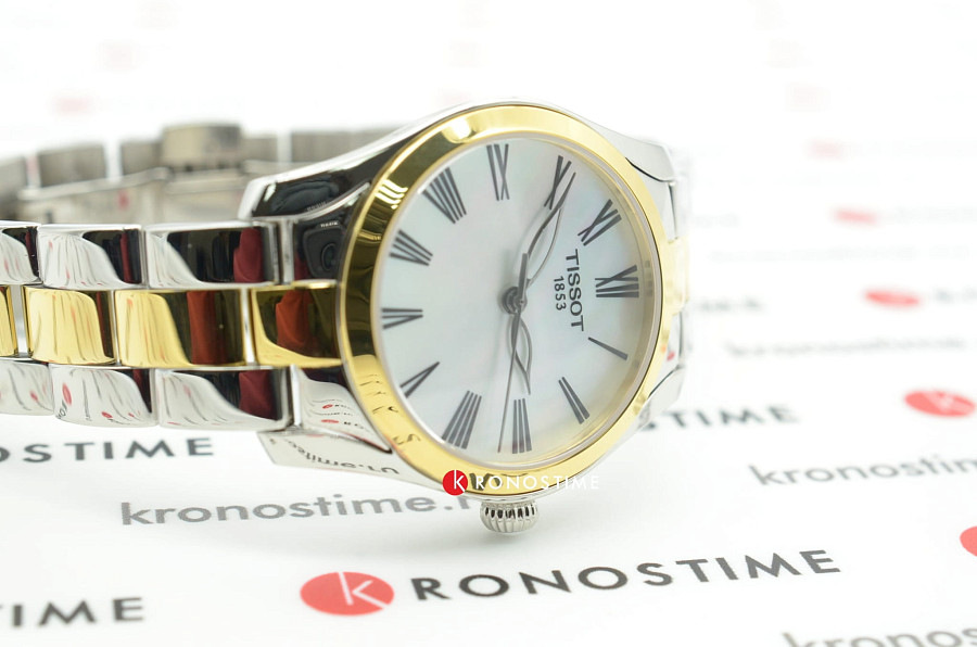 Часы Tissot T-Wave T112.210.22.113.00 — сталь c pvd покрытием, женские