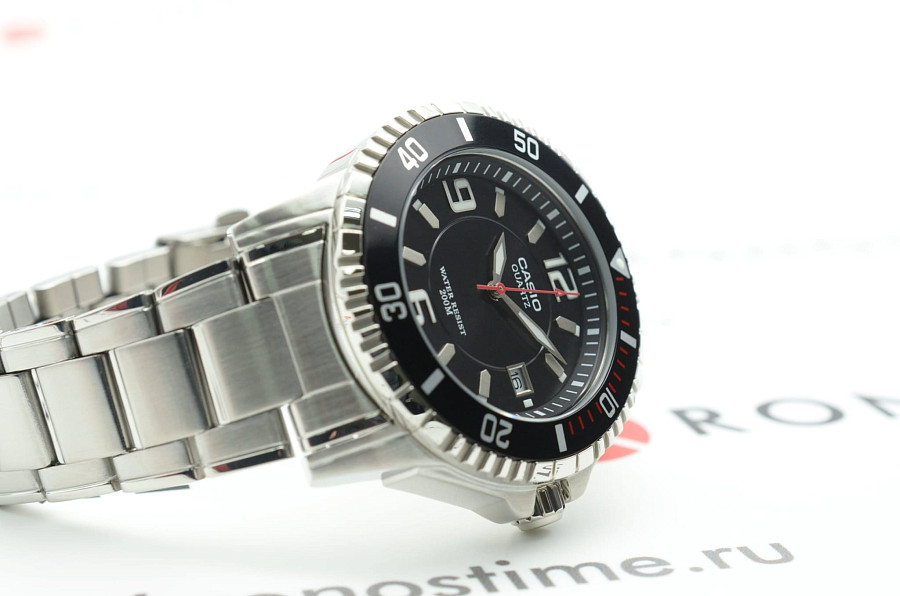 Часы Casio Collection MTD-1053D-1A — кварцевые, сталь металл