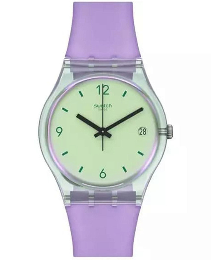 Часы Swatch Gent Biosourced Standard SO28G401 — женские, зеленый