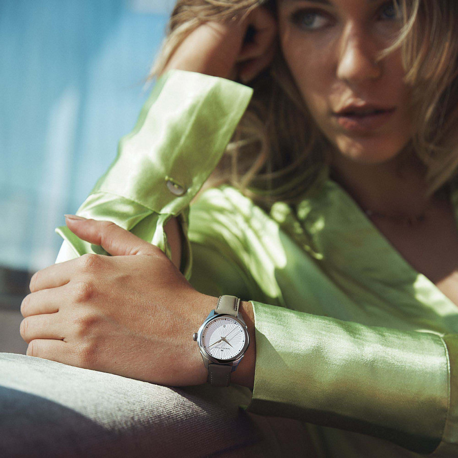 Часы Hamilton Jazzmaster Lady Quartz H32231810 — кварцевые, сталь металл