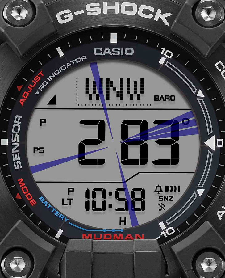 Часы Casio G-Shock GW-9500TLC-1DR — мужские, пластик