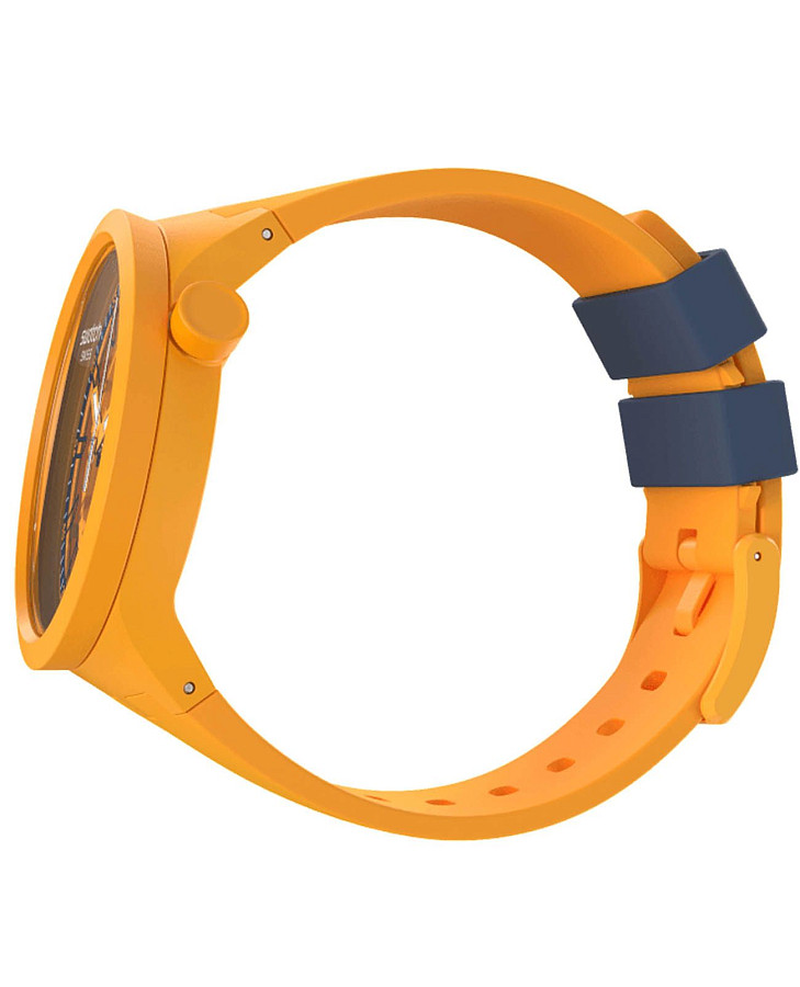 Часы Swatch Big Bold Lacquered SB01O101 — силикон, мужские