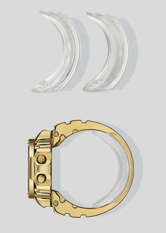 Часы Casio Ring Watch CRW-001JB-9 — сталь, Япония