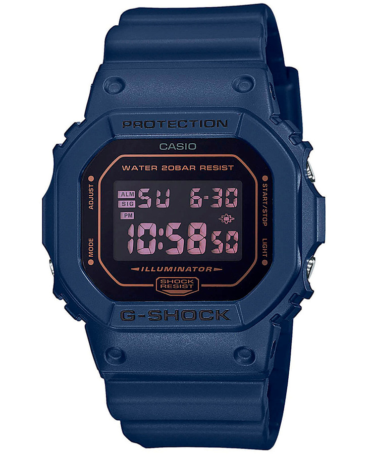 Часы Casio G-Shock DW-5600BBM-2 — мужские, черный