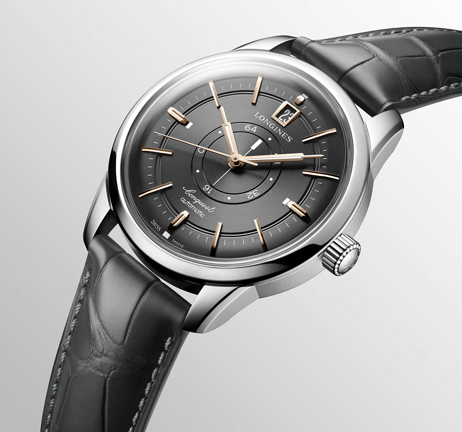 Часы Longines Heritage L1.648.4.62.2 — кожаный, мужские