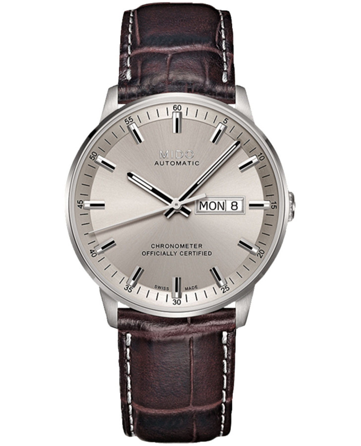 Часы Mido Commander Chronometer M021.431.16.071.00 — мужские, серебристый