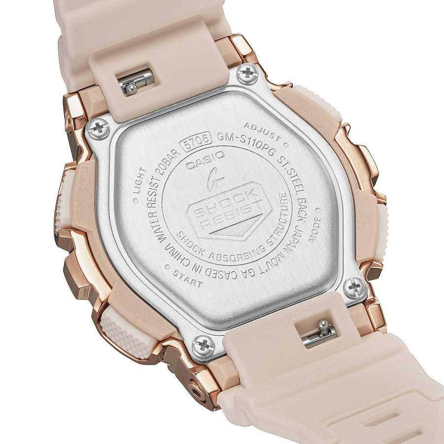 Часы Casio G-Shock GM-S110PG-4ADR (GM-S110PG-4A) — Япония, электронные