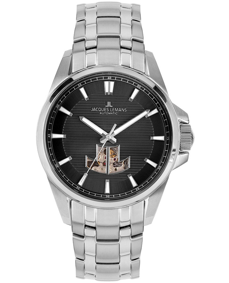 Часы Jacques Lemans Sport 1-2209F — мужские, черный