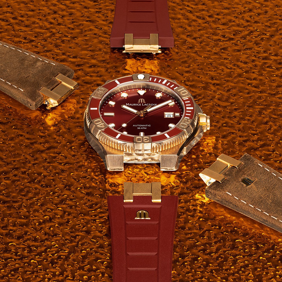 Часы Maurice Lacroix Aikon Venturer Asia Special Edition AI6058-BRZ6B-530-6 — Швейцария, механические