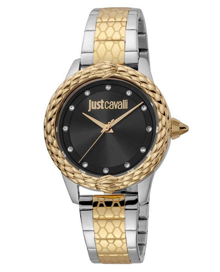 Часы Just Cavalli Animalier JC1L144M0085 — женские, черный