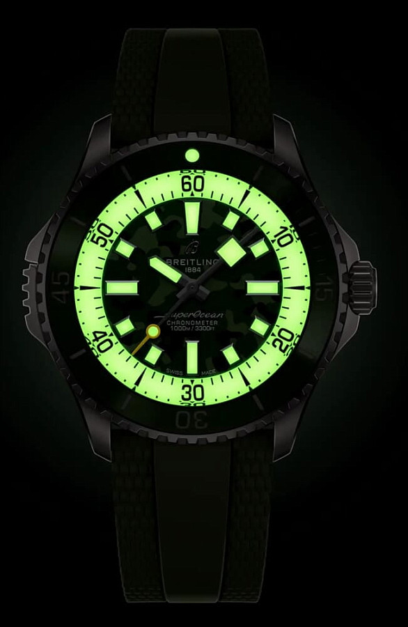 Часы Breitling Superocean Automatic 46 Super Diver E10379D31L1S1 — артикул E10379D31L1S1