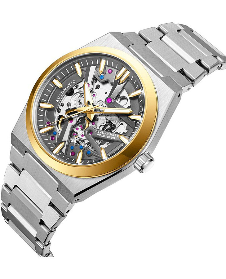 Часы Beverly Hills Polo Club BP3731X.260 — механические, сталь металл
