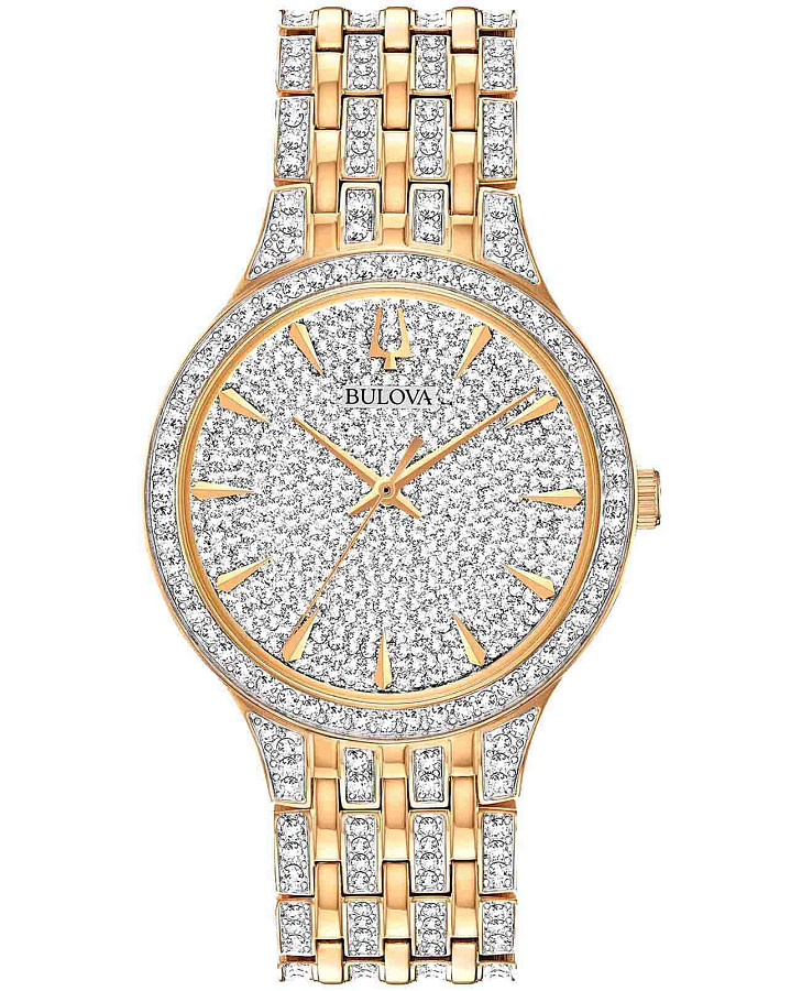 Часы Bulova Phantom 98A229 — мужские, серебристый